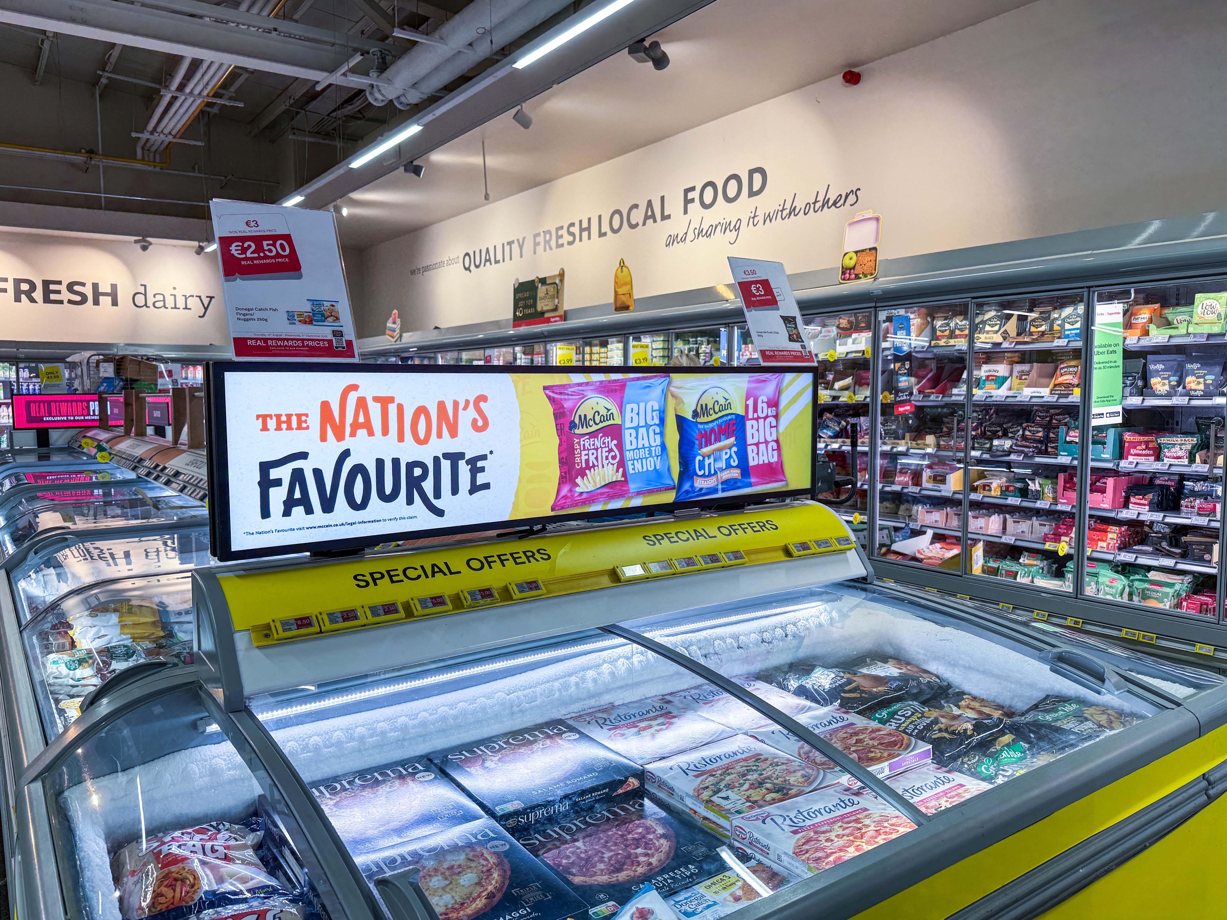 Chill and Freezer DOOH unit