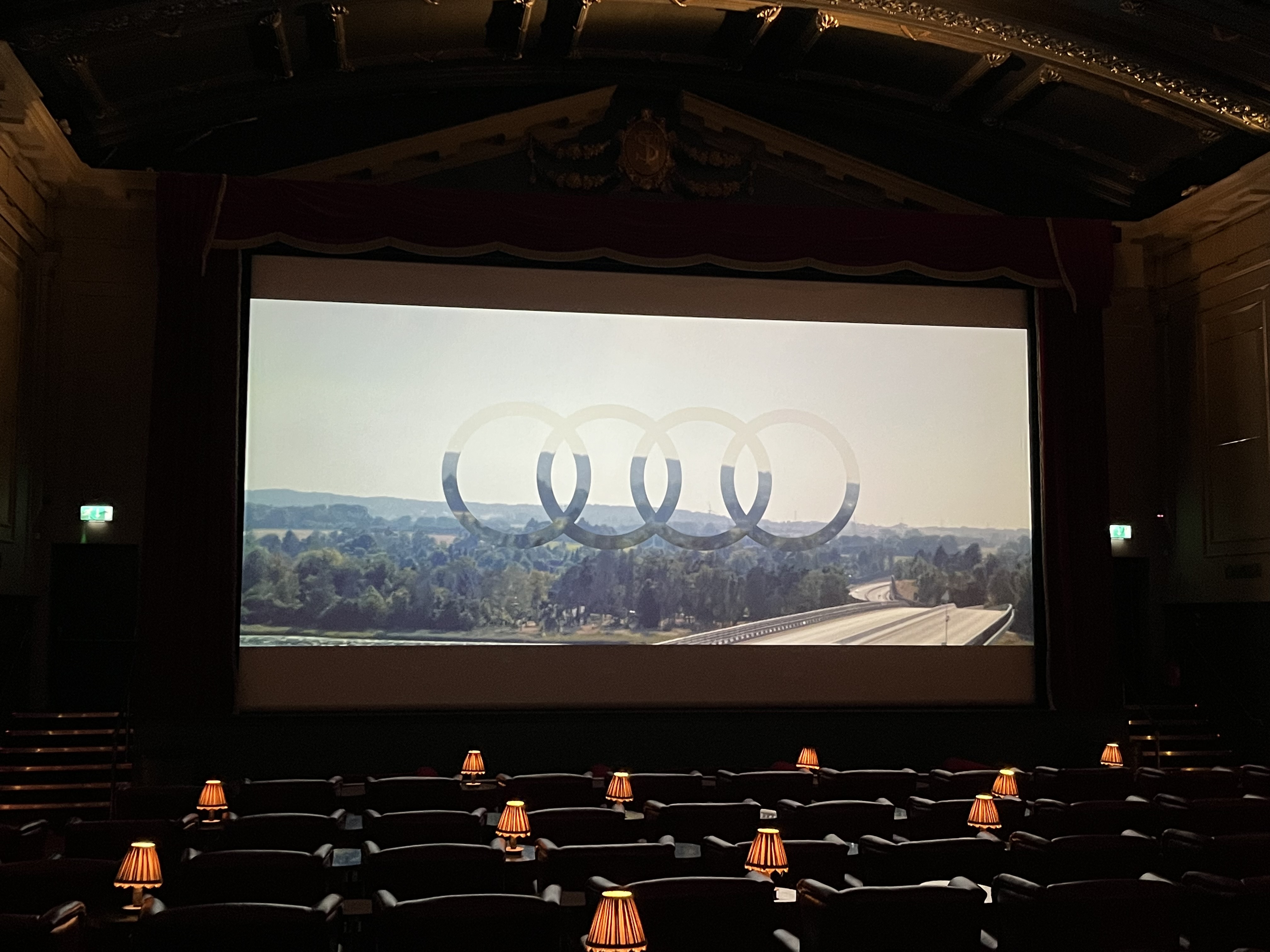 Audi at the cinema