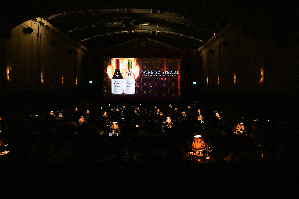 Casillero del Diablo at the cinema