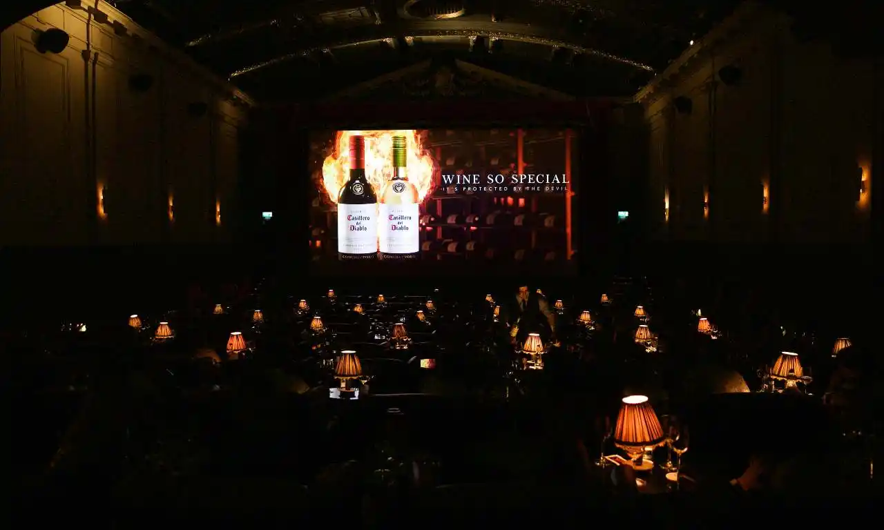 Casillero del Diablo at the cinema